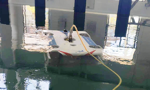 R-150轻型作业级水下机器人在崖州湾检验平台完成测试
