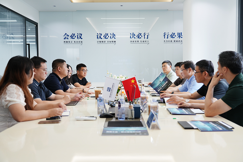 滁州市委书记吴劲率队莅临博雅工道指导参观,共商水下智能装备与滁州产业协同发展