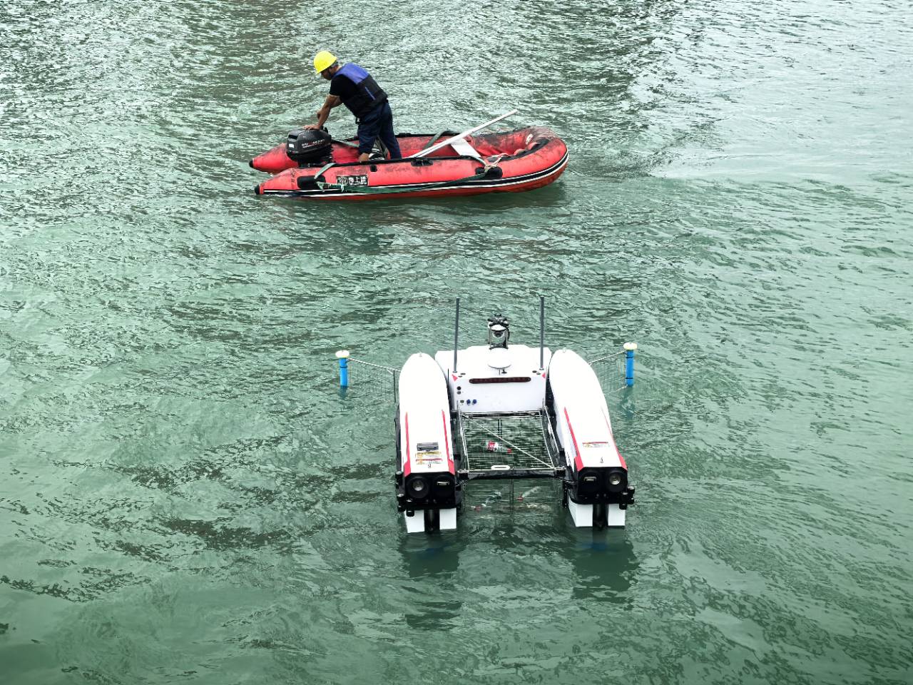 博雅工道S-Cleaner净航者Ⅰ,面向水域清洁的智能化无人作业系统